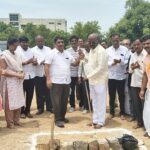 ೩ಕೋಟಿ ವೆಚ್ಚದ ವಸತಿ ನಿಲಯದ ಭೂಮಿಪೂಜೆ ::ಜಿಲ್ಲಾಸ್ಪತ್ರೆ ದೊರೆಯುವವರೆಗೂ ಹೋರಾಟ ಮಾಡಲಾಗುವುದು-ವಜ್ಜಲ್