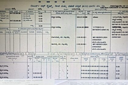 ಮಸ್ಕಿ; ಬೆಲೆ ಬಾಳುವ ರಕ್ಷಿತ ಅರಣ್ಯ 16ಎಕರೆ ಖಾಸಗಿಯವರಿಗೆ ಆಕ್ರಮ ಪಟ್ಟಾ ಮಸ್ಕಿ ತಹಸೀಲ್ದಾರಗೆ ನೋಟಿಸ..!