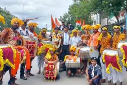 ಸಿಂಧನೂರು:ಮಾಜಿ ಸೈನಿಕ ರುದ್ರೇಶ ಅವರಿಗೆ ಭವ್ಯವಾದ ಸ್ವಾಗತ