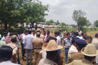 ರಾಷ್ಟ್ರೀಯ ಹೆದ್ದಾರಿ ವಿವಾದ, ರೈತರ ಮೇಲೆ ದಬ್ಬಾಳಿಕೆ, ಬೆಳೆ ನಾಶ*