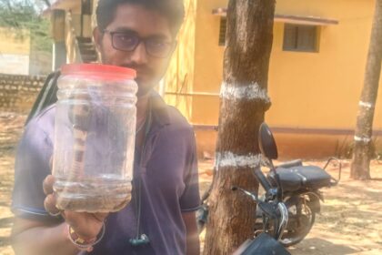 ಹಾವು ಕಂಡರೆ ಹಿಡಿಯುವ ಶಿವನಗೌಡ ೩೦೦ಕ್ಕೂ ಹೆಚ್ಚುಹಾವು ರಕ್ಷಣೆ